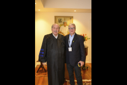 Private reception for Doctor of Philosophy honoris causa recipients