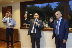 Private reception for Doctor of Philosophy honoris causa recipients