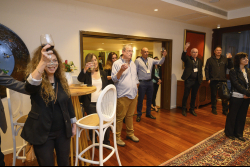 Private reception for Doctor of Philosophy honoris causa recipients