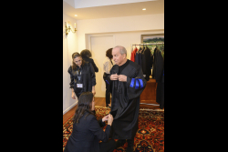 Private reception for Doctor of Philosophy honoris causa recipients