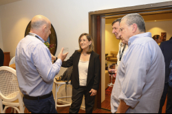 Private reception for Doctor of Philosophy honoris causa recipients