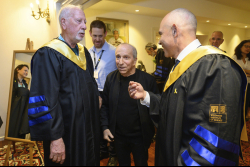 Private reception for Doctor of Philosophy honoris causa recipients