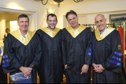 Private reception for Doctor of Philosophy honoris causa recipients