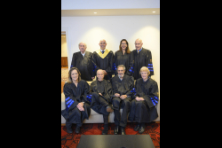 Private reception for Doctor of Philosophy honoris causa recipients