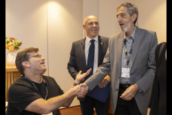 Private reception for Doctor of Philosophy honoris causa recipients