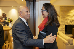 Private reception for Doctor of Philosophy honoris causa recipients