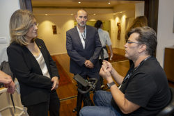 Private reception for Doctor of Philosophy honoris causa recipients