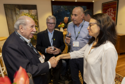 Private reception for Doctor of Philosophy honoris causa recipients