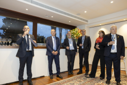 Private reception for Doctor of Philosophy honoris causa recipients