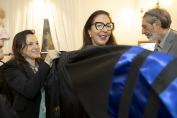 Private reception for Doctor of Philosophy honoris causa recipients