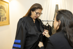 Private reception for Doctor of Philosophy honoris causa recipients