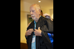 Private reception for Doctor of Philosophy honoris causa recipients