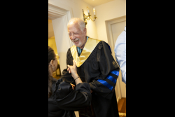 Private reception for Doctor of Philosophy honoris causa recipients