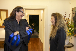 Private reception for Doctor of Philosophy honoris causa recipients