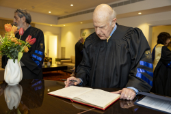 Private reception for Doctor of Philosophy honoris causa recipients