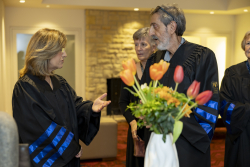 Private reception for Doctor of Philosophy honoris causa recipients