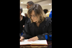 Private reception for Doctor of Philosophy honoris causa recipients