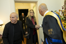 Private reception for Doctor of Philosophy honoris causa recipients