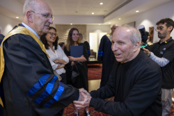 Private reception for Doctor of Philosophy honoris causa recipients