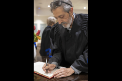 Private reception for Doctor of Philosophy honoris causa recipients