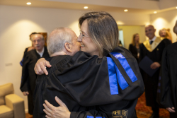 Private reception for Doctor of Philosophy honoris causa recipients