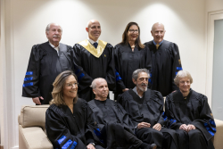 Private reception for Doctor of Philosophy honoris causa recipients