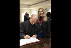Private reception for Doctor of Philosophy honoris causa recipients