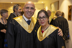 Private reception for Doctor of Philosophy honoris causa recipients