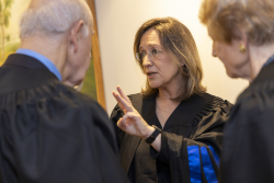 Private reception for Doctor of Philosophy honoris causa recipients