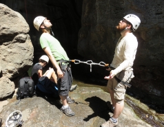 2014 - Lab Trip to Nahal Amud and Rappelling in the Black Canyon (2 days) picture no. 158