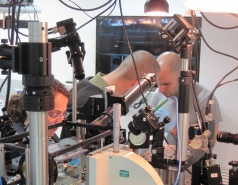 1st Integration of the cavity-QED chamber picture no. 7