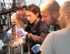 1st Integration of the cavity-QED chamber picture no. 5