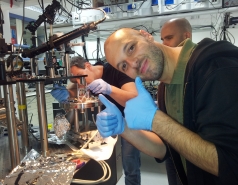 1st Integration of the cavity-QED chamber picture no. 9