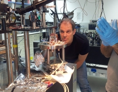 1st Integration of the cavity-QED chamber picture no. 8