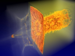 Laser plasma ion acceleration