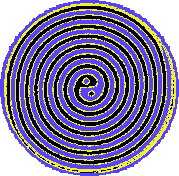 Spiral Core Instability (numerical simulations), movie