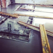 Construction of the new WASP lab picture no. 7