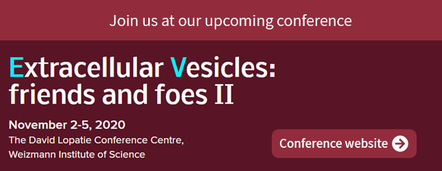 Extracellular Vesicles: friends and foes 2, November 2-5, 2020