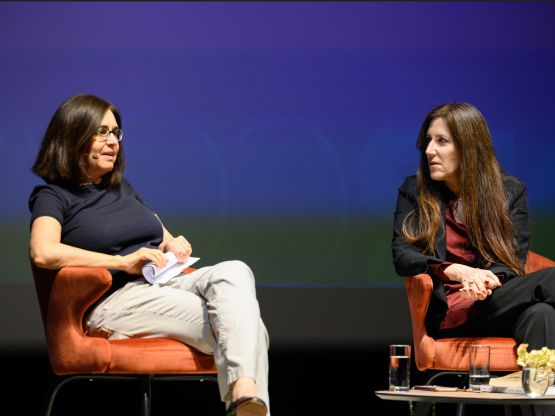 צרויה שלו ושפי גולדווסר | צילום: אוהד הרכס 