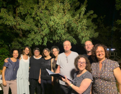 Group 2021 Gila's retirement party picture no. 8