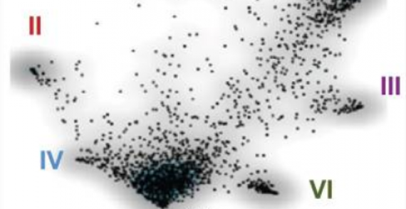 Massively parallel single-cell RNA-seq for marker-free decomposition of tissues into cell types