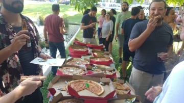 Lab Warming Party To The MCB Dept. By Dr. Yonatan Stelzer Lab