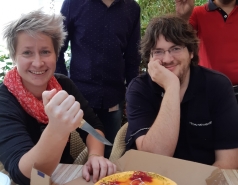 Lab members Sima Lev- Lohit Khera, Yaron Vinik, Ulrike Koehler