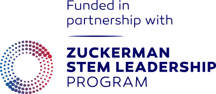 Funded in Partnership with Zuckerman STEM Program