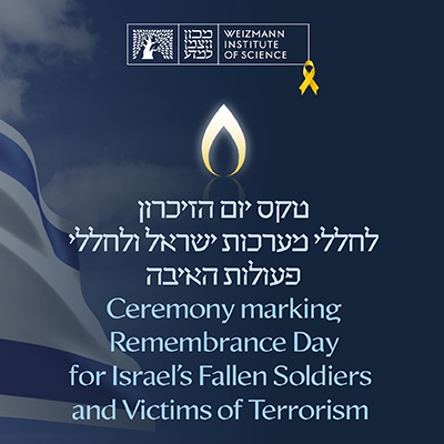 Ceremony marking Remembrance Day for Israel’s Fallen Soldiers and Victims of Terrorism