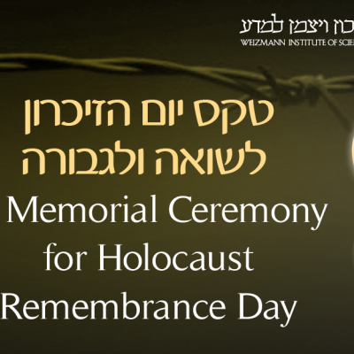 Memorial Ceremony for Holocaust Remembrance Day