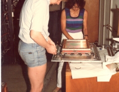 Michael Brugger & Rachel testing a Heavy Relics System detector