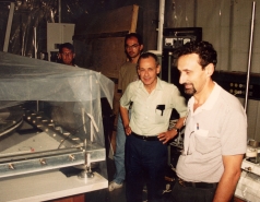 Zeev, Itzhak & CERES detector parts