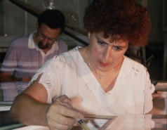 Yaffa Gil at action (CERES RICH) 1991