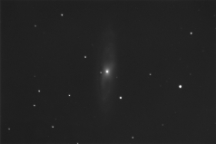 M65 galaxy, Clear, 180 seconds exposure time